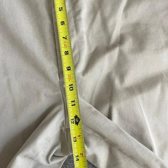 Savane Men's‎ Pants Size 36x28 Biege 100% Cotton Khaki Slacks - Picture 4 of 8